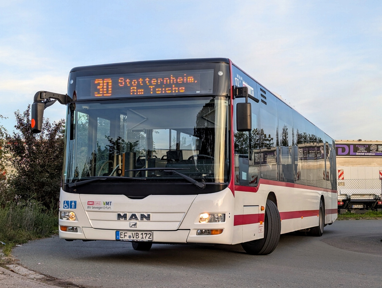 Thuringia, MAN A21 Lion's City NL283 # 172