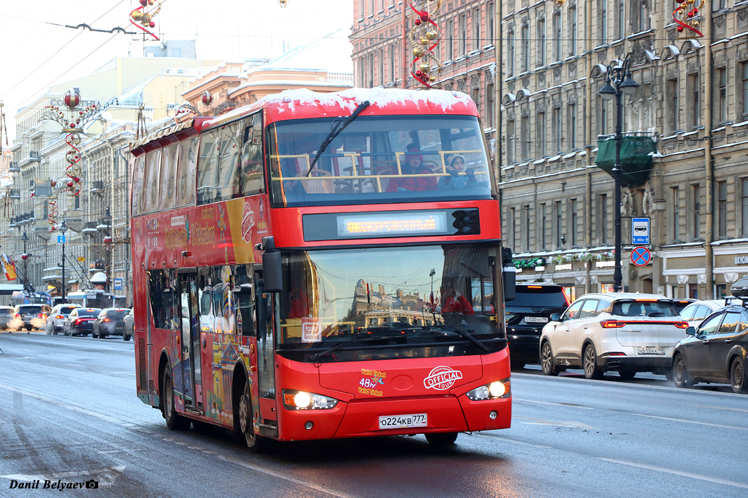 Санкт-Петербург, Higer KLQ6119GS № О 224 КВ 777 Санкт-Петербург, Higer KLQ6119GS № О 224 КВ 777