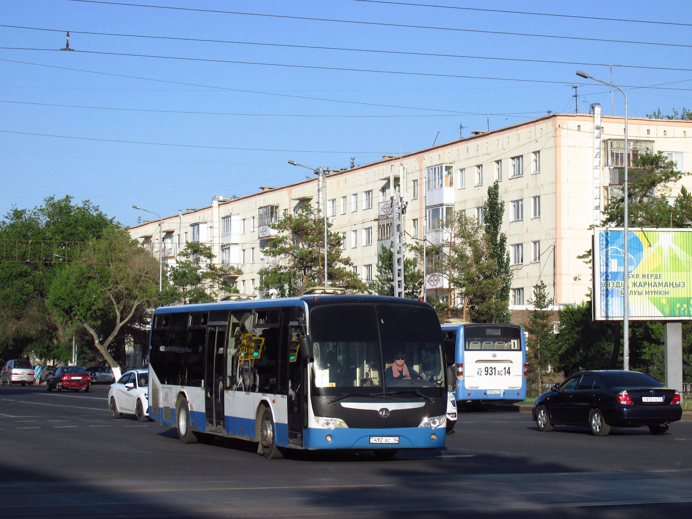 Павлодарская область, Zonda YCK6128HC № 492 AC 14
