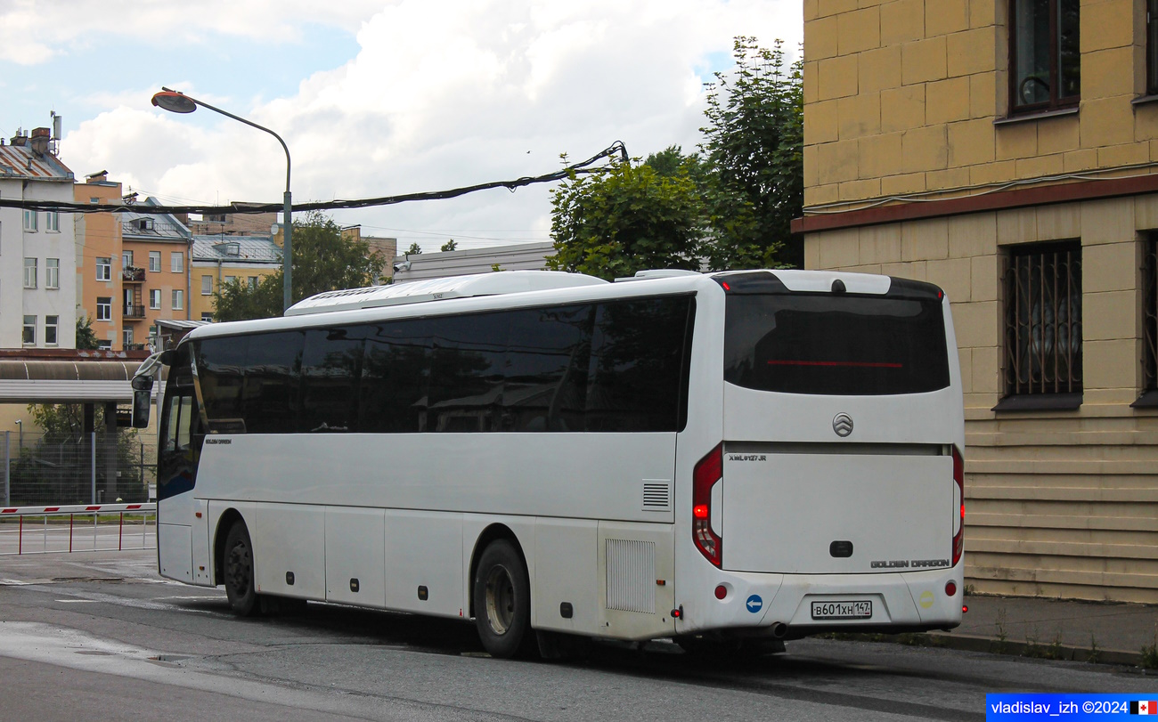 Ленинградская область, Golden Dragon XML6127JR Snow Leopard № В 601 ХН 147