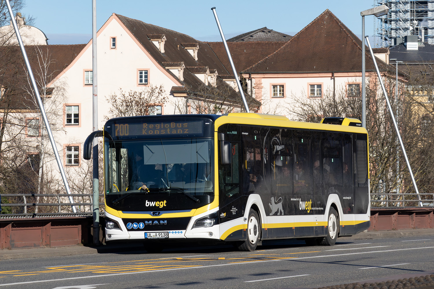 Баден-Вюртемберг, MAN 12C Lion's City 12 NL360 EfficientHybrid № 9138