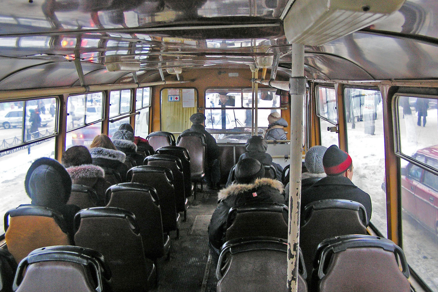 Калужская область, ЛиАЗ-677Б № АА 055 40