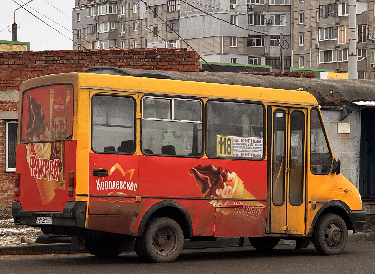 Lugansk region, BAZ-22154 "Delfin" № Х 842 ЕЕ 181