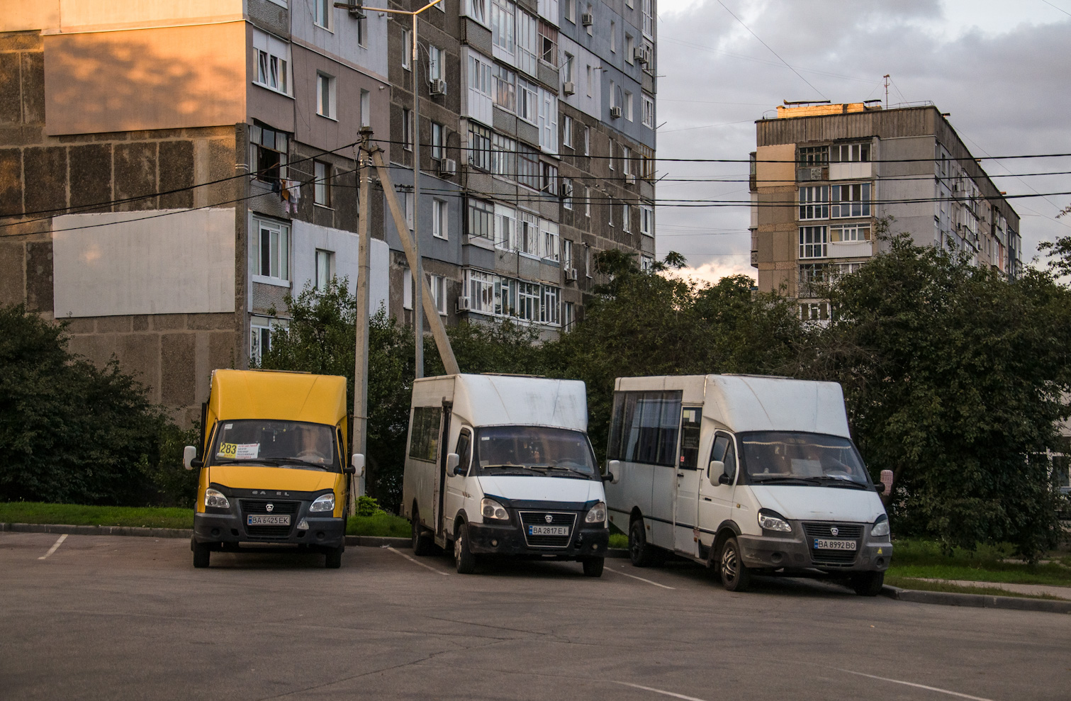 Кировоградская область, Рута 20 № BA 6425 EK; Кировоградская область, Рута СПВ-17 № BA 2817 EI; Кировоградская область, Рута СПВ-17 № BA 8992 BO