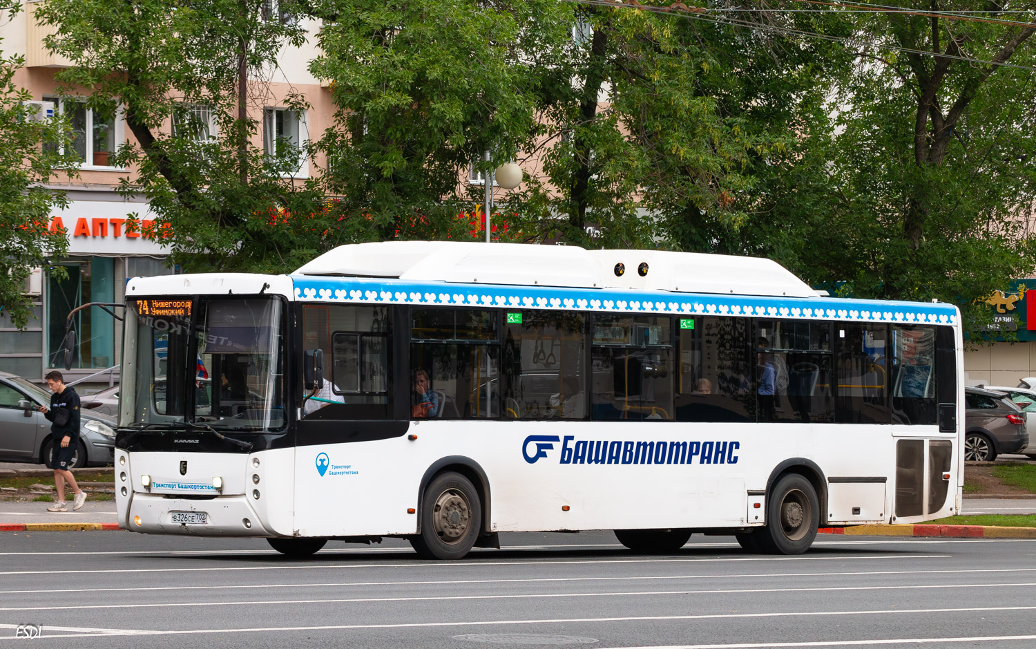 Башкортостан, НефАЗ-5299-30-56 № 6154 Башкортостан, НефАЗ-5299-30-56 № 6154