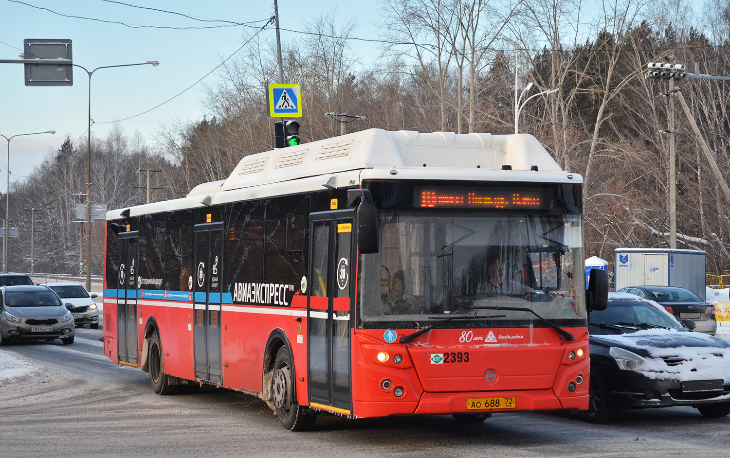 Тюменская область, ЛиАЗ-5292.67 (CNG) № 2393