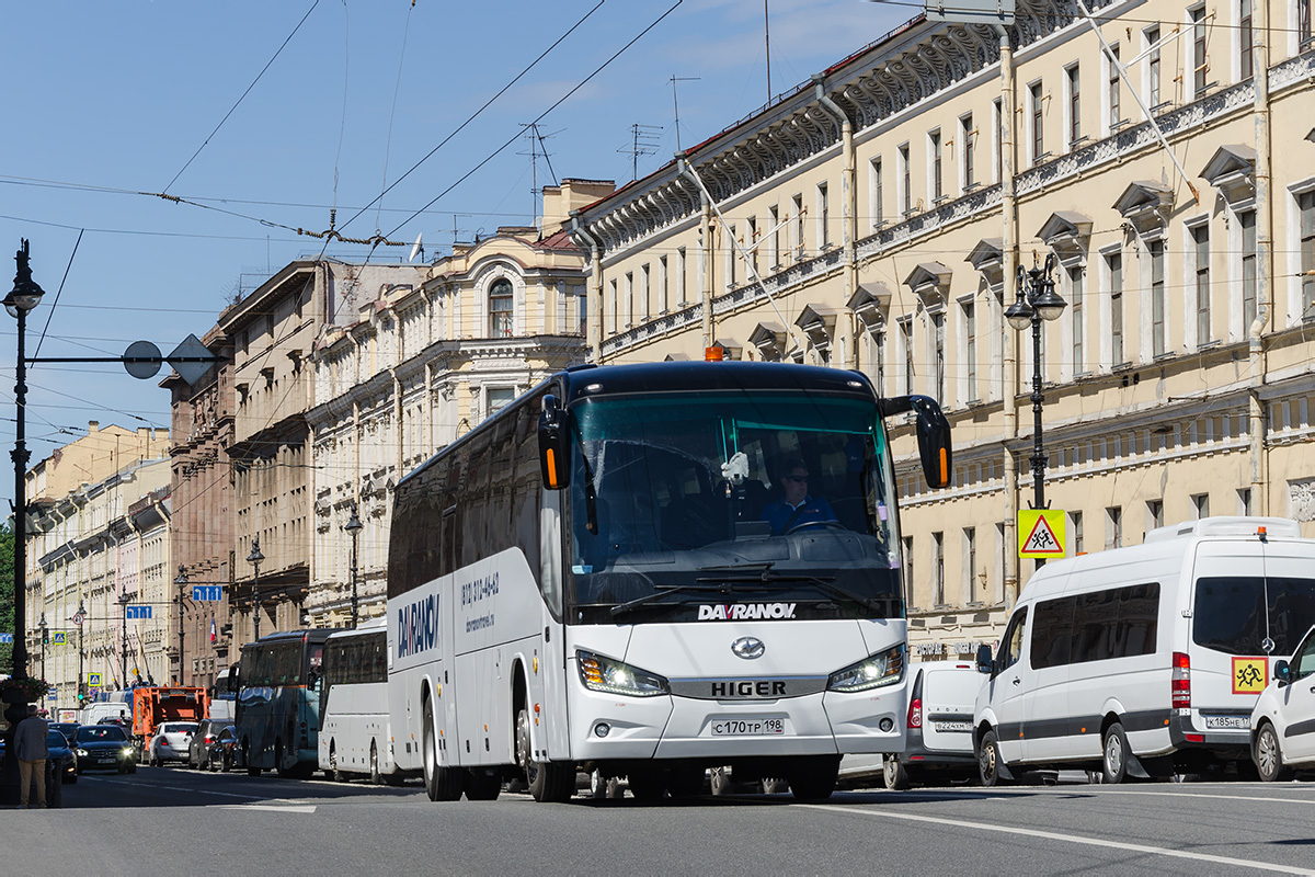 Санкт-Петербург, Higer KLQ6121LTQ № С 170 ТР 198