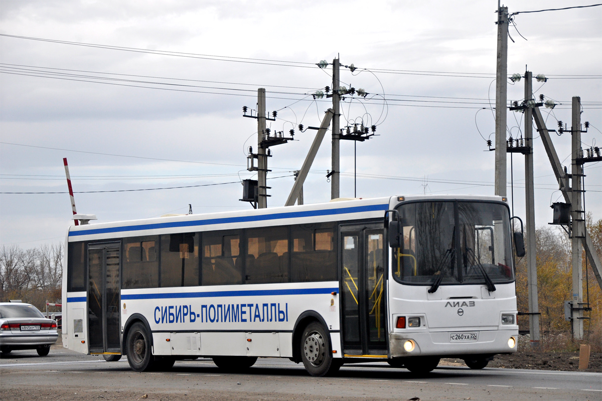 Алтайский край, ЛиАЗ-5256.65 № С 260 ХА 22