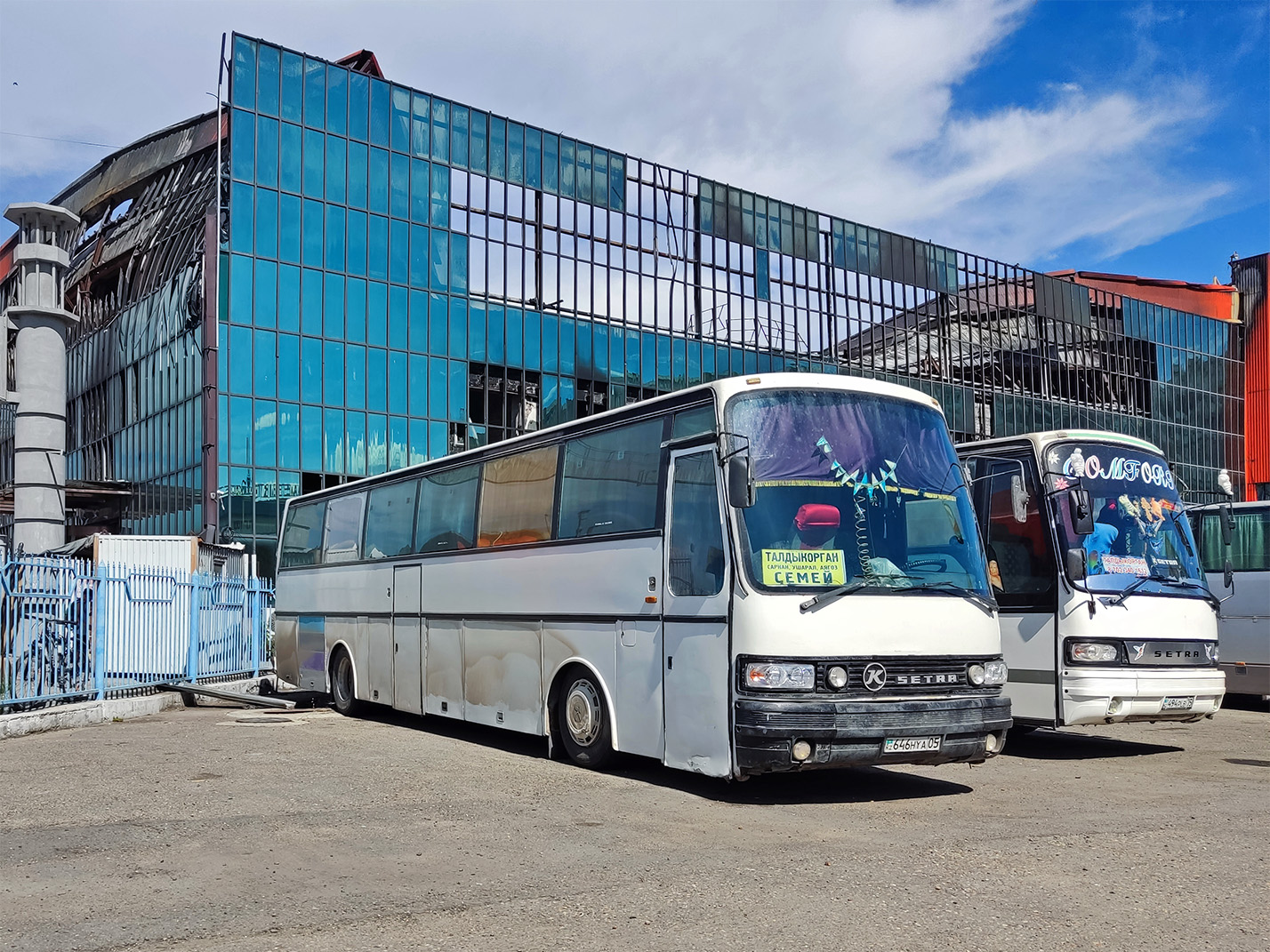 Жетысуская область, Setra S215HD (Spain) № 646 HYA 05