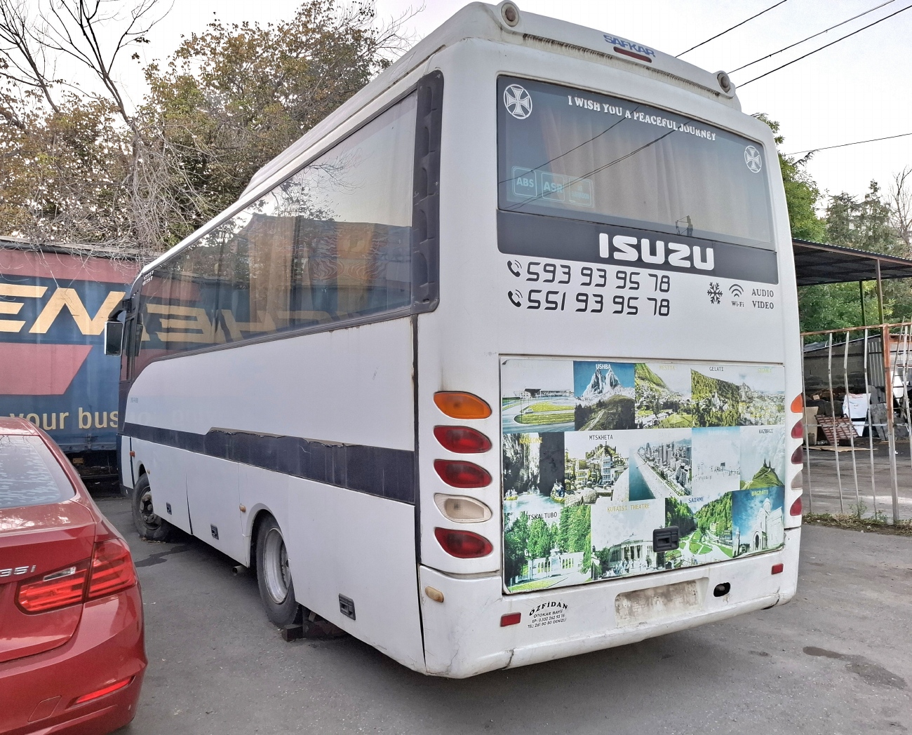 Грузия — Автобусы без номеров