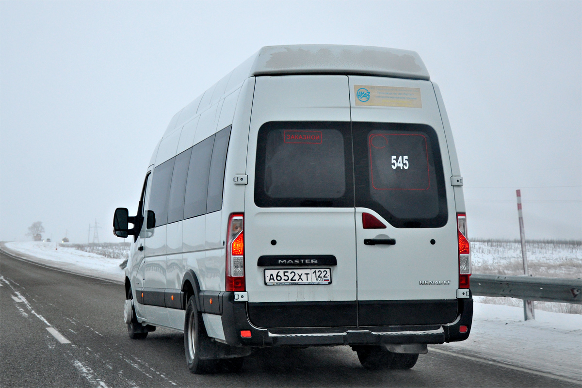 Алтайский край, Renault Master (NIAF04, НиАЗ) № А 652 ХТ 122