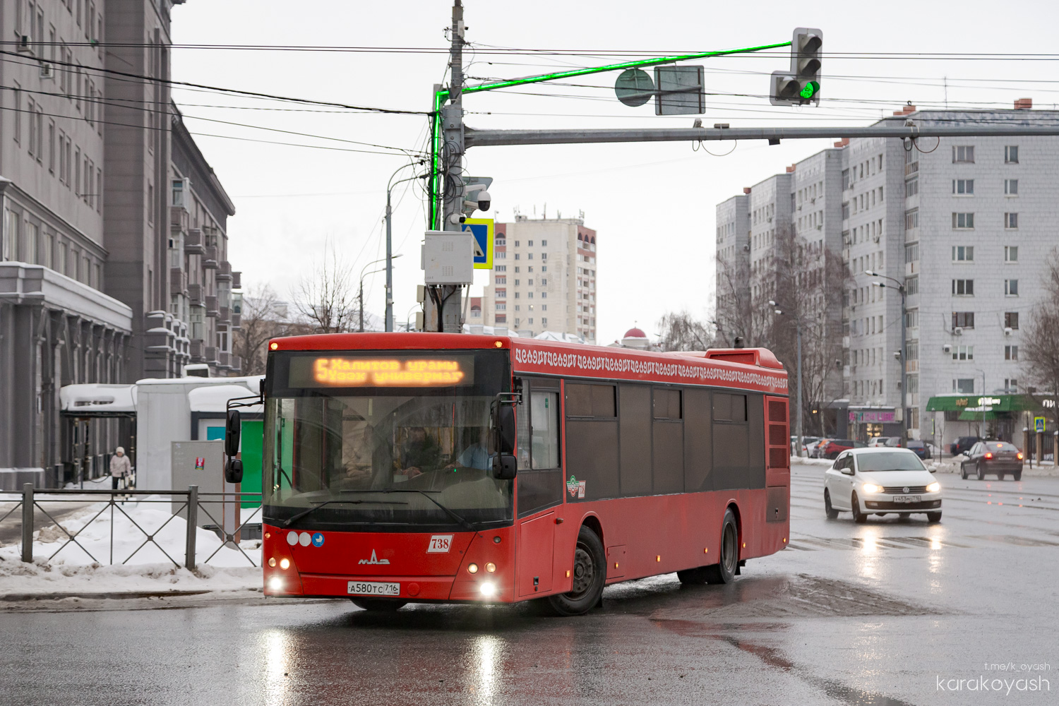 Татарстан, МАЗ-203.069 № 738