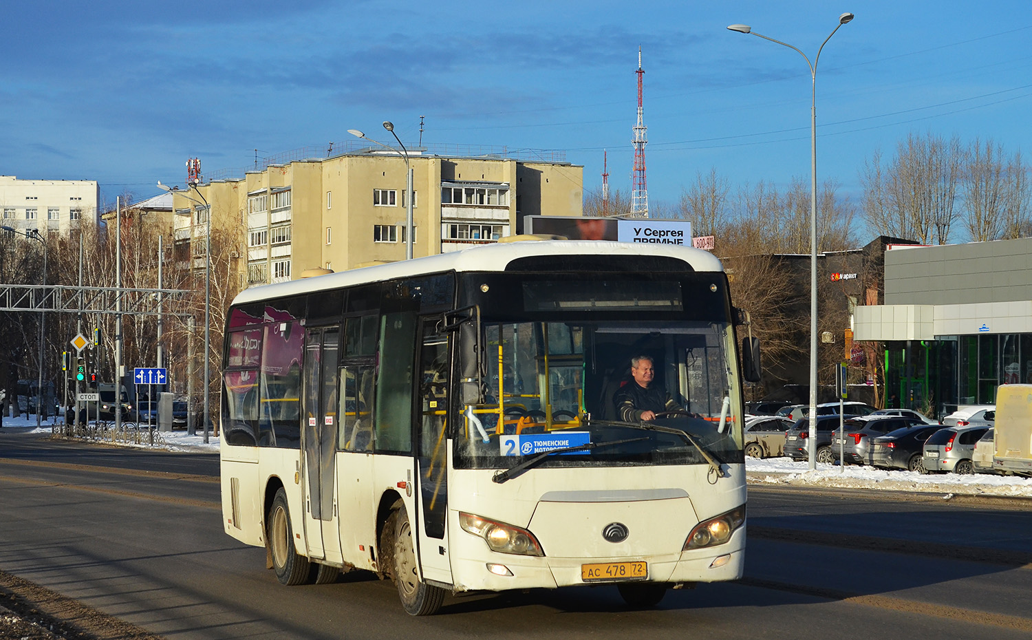 Тюменская область, Yutong ZK6852HG № АС 478 72