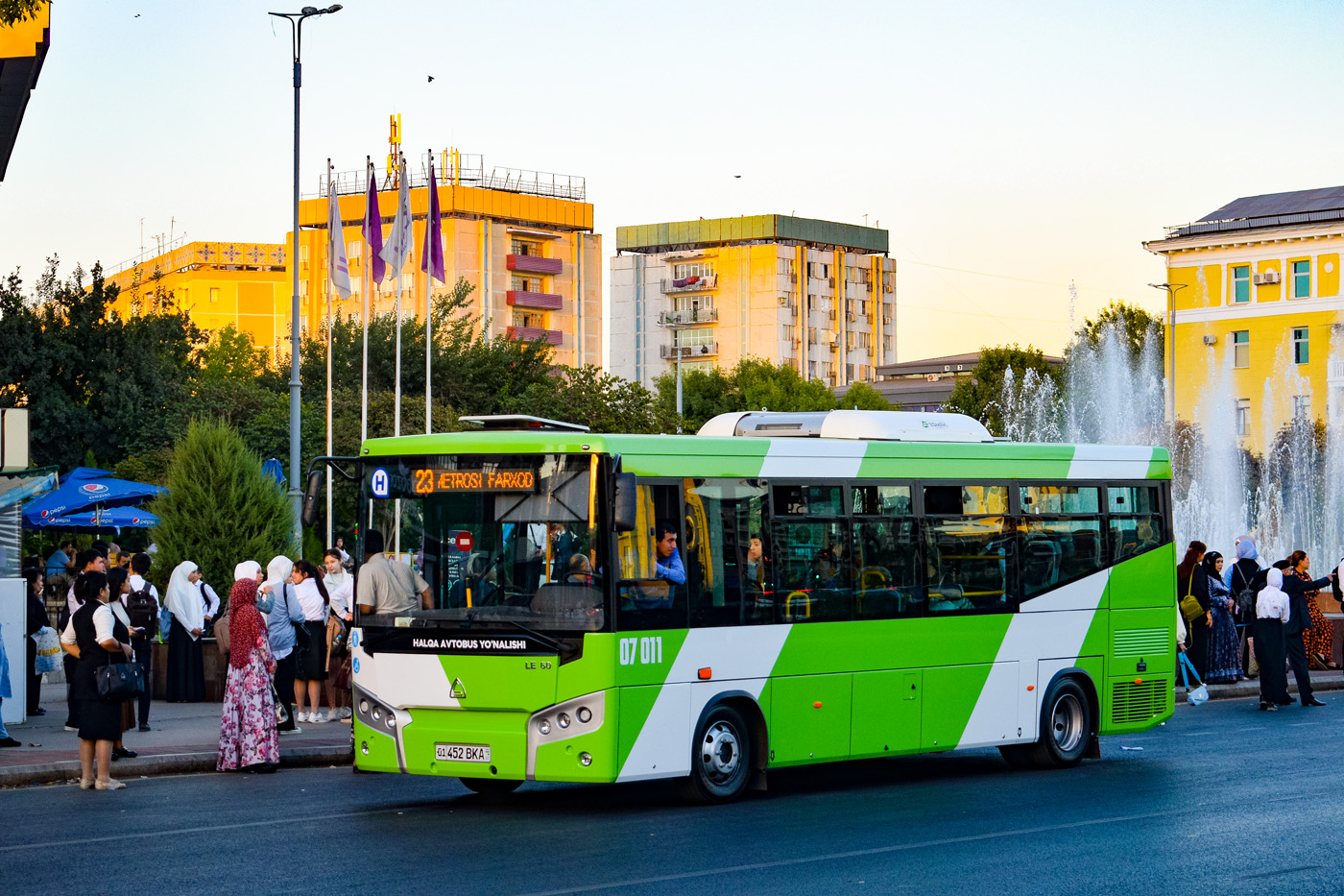 Узбекистан, SAZ LE60 № 07011