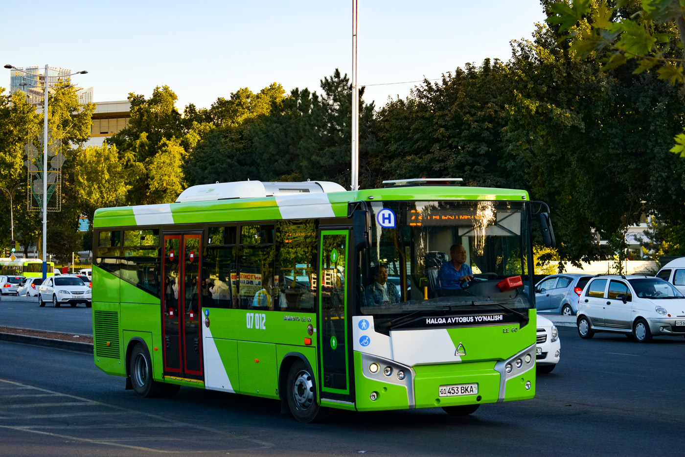 Узбекистан, SAZ LE60 № 07012