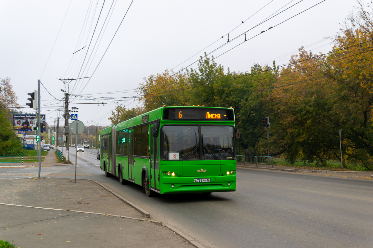 Мордовия, МАЗ-105.465 № Е 763 РО 13