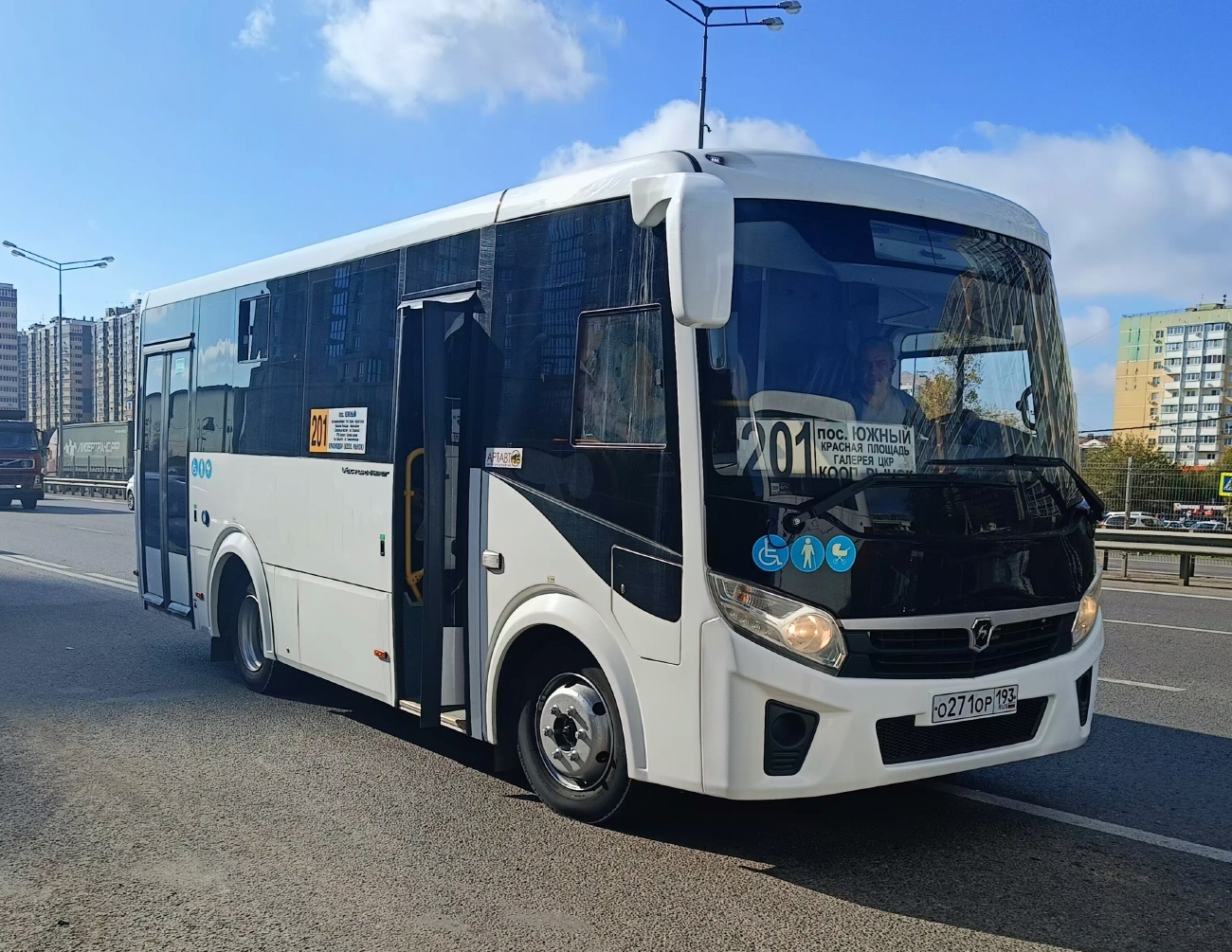 Краснодарский край, ПАЗ-320435-04 "Vector Next" № О 271 ОР 193 Краснодарский край, ПАЗ-320435-04 "Vector Next" № О 271 ОР 193