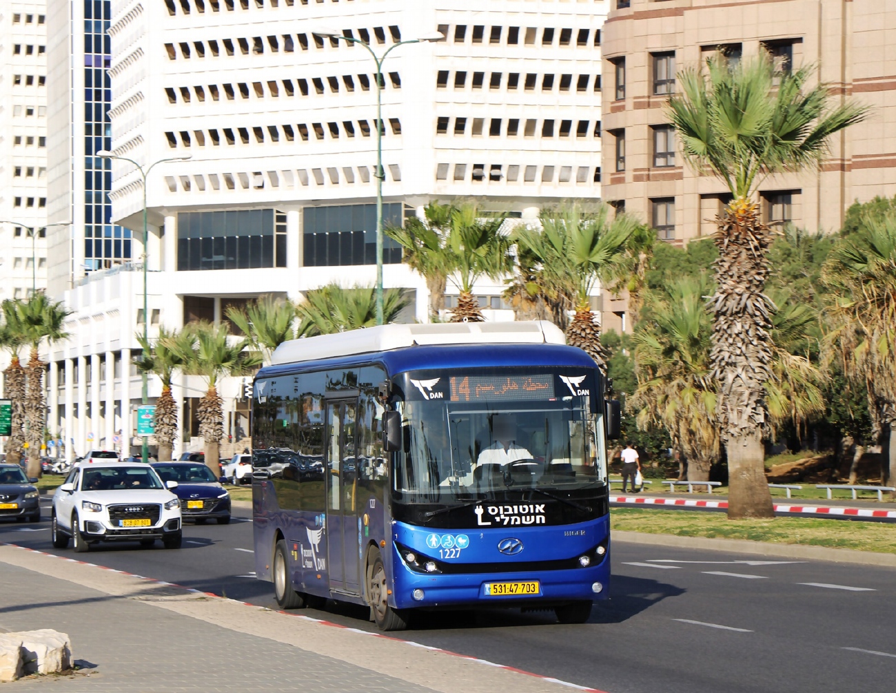 Израиль, Higer Azure A7 № 1227