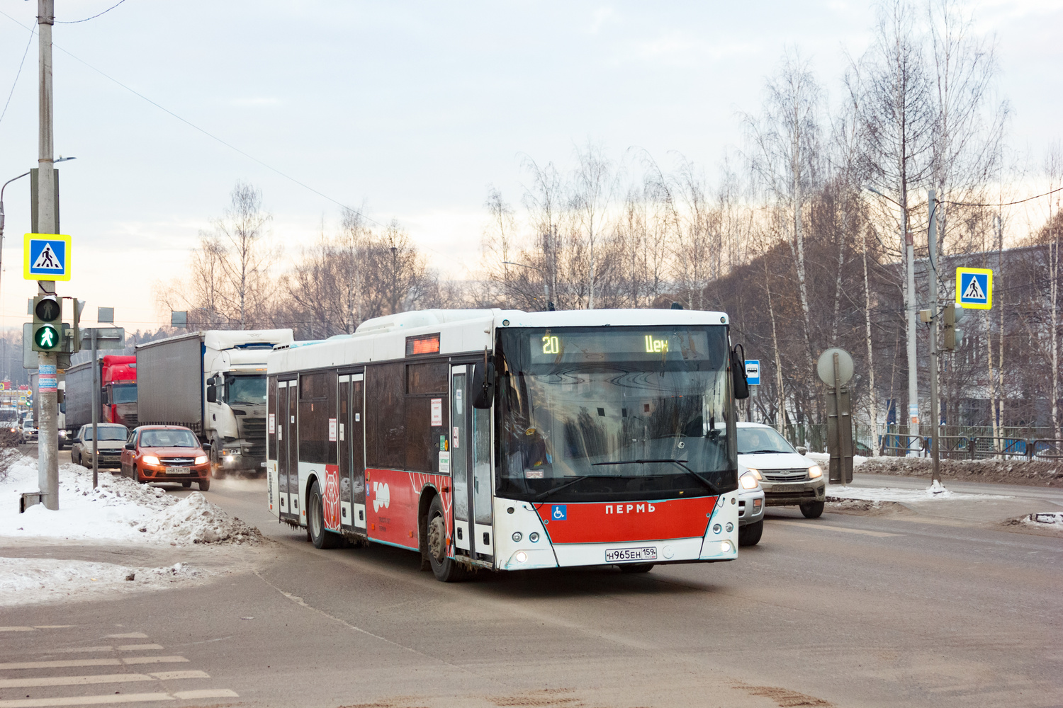 Пермский край, МАЗ-203.016 № Н 965 ЕН 159