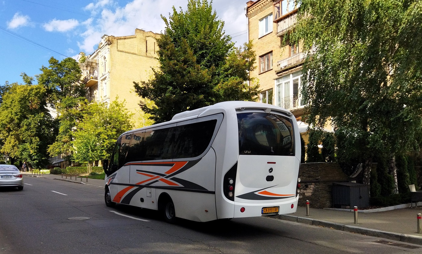 Черкасская область, UNVI Vega GT № CA 0151 AF