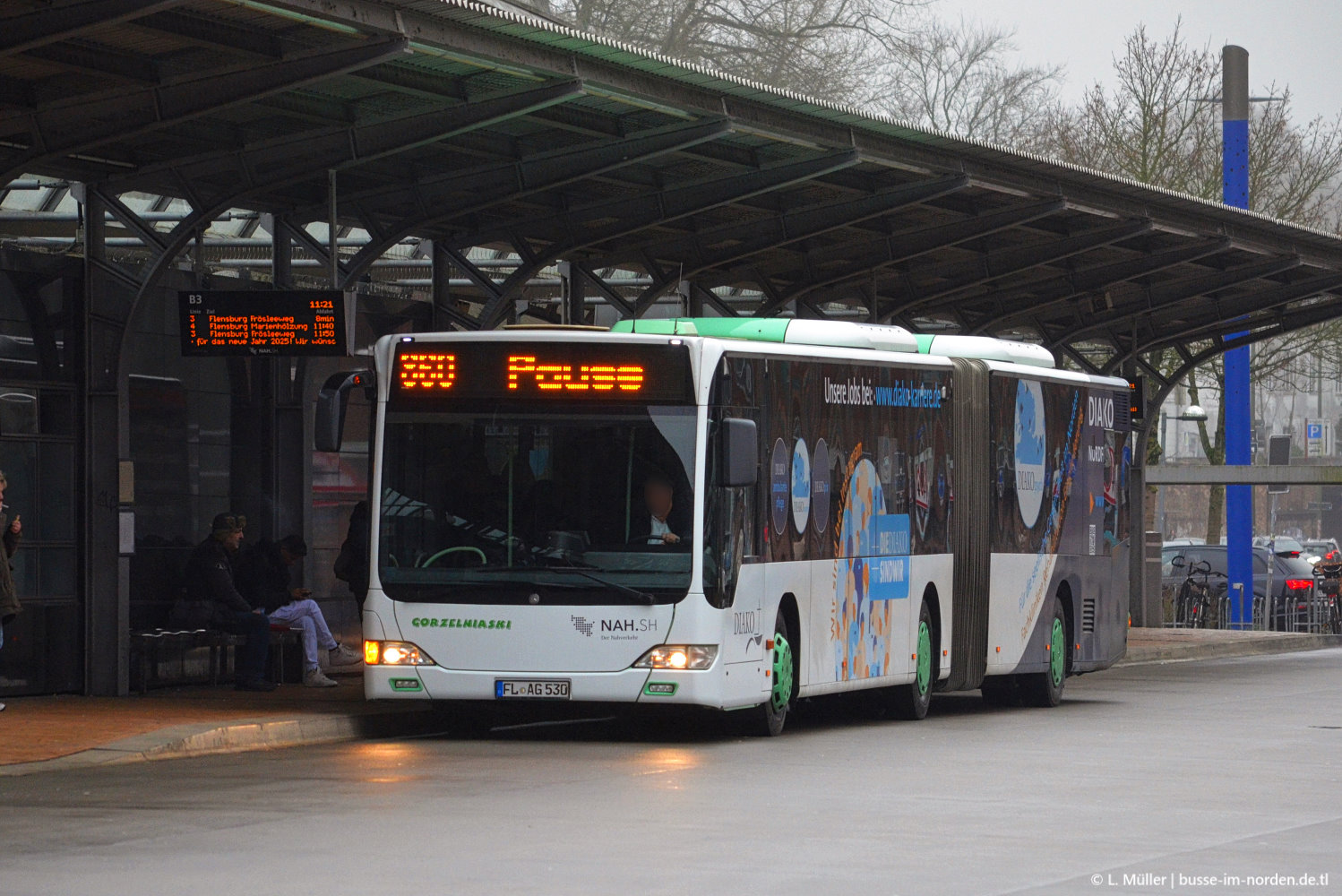 Шлезвиг-Гольштейн, Mercedes-Benz O530G Citaro facelift G № FL-AG 530