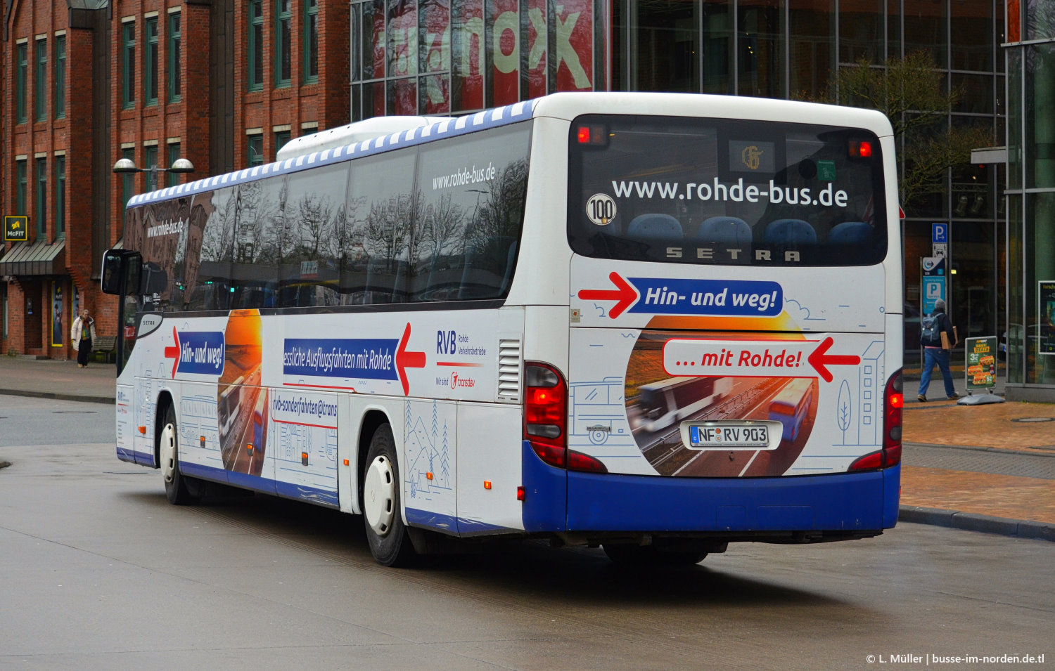 Шлезвиг-Гольштейн, Setra S416UL № NF-RV 903