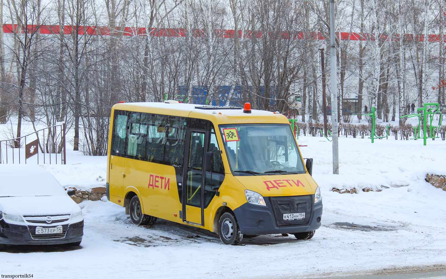 Новосибирская область, ГАЗ-A67R42 Next № К 413 НН 154