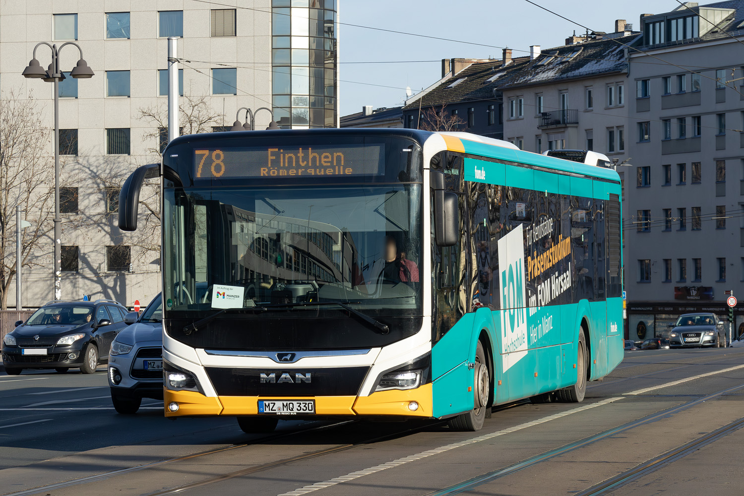 Рейнланд-Пфальц, MAN 12C Lion's City 12 NL330 EfficientHybrid № MZ-MQ 330