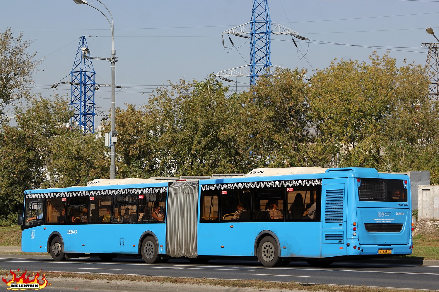 Moskwa, LiAZ-6213.65 Nr 162473