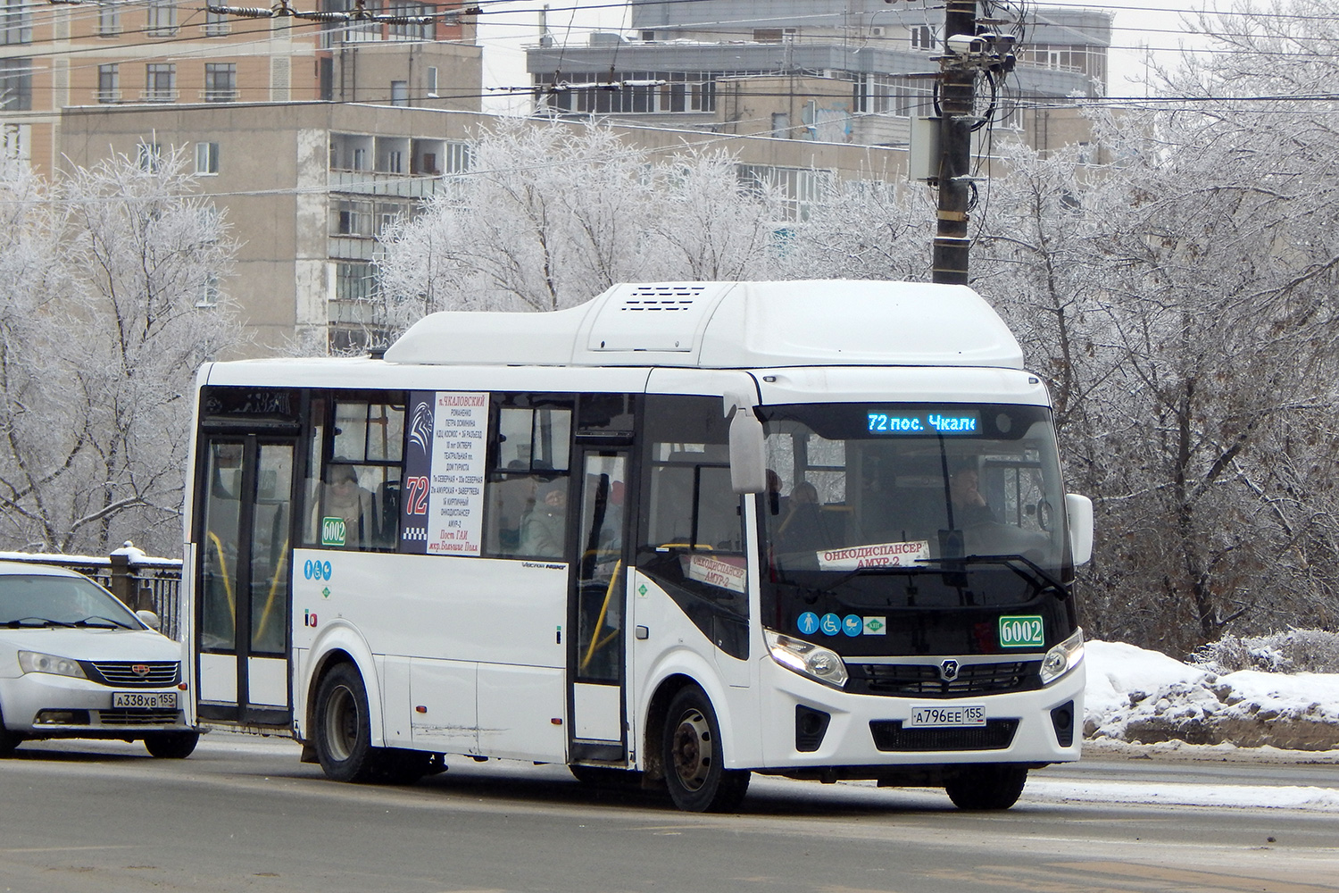 Омская область, ПАЗ-320415-14 "Vector Next" № 6002