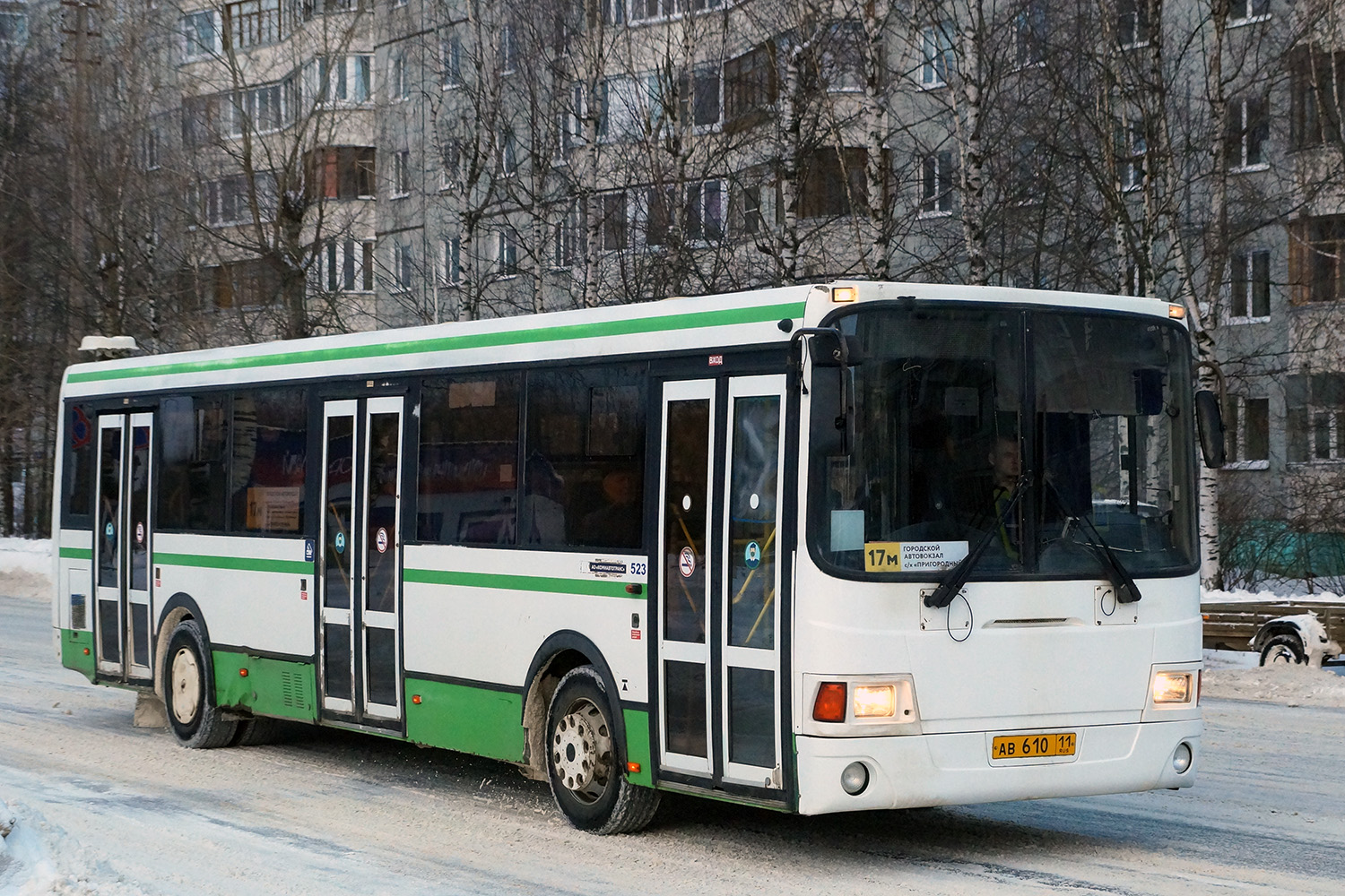 Коми, ЛиАЗ-5256.54 № 523