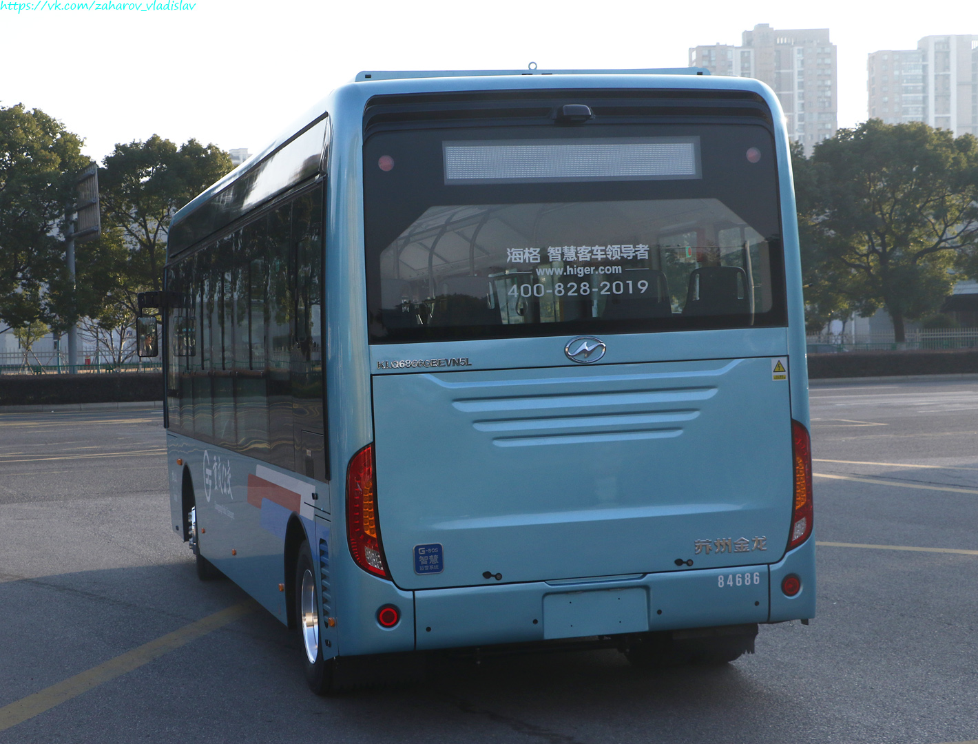 Китай, Higer KLQ6866GBEVN5L № 84686