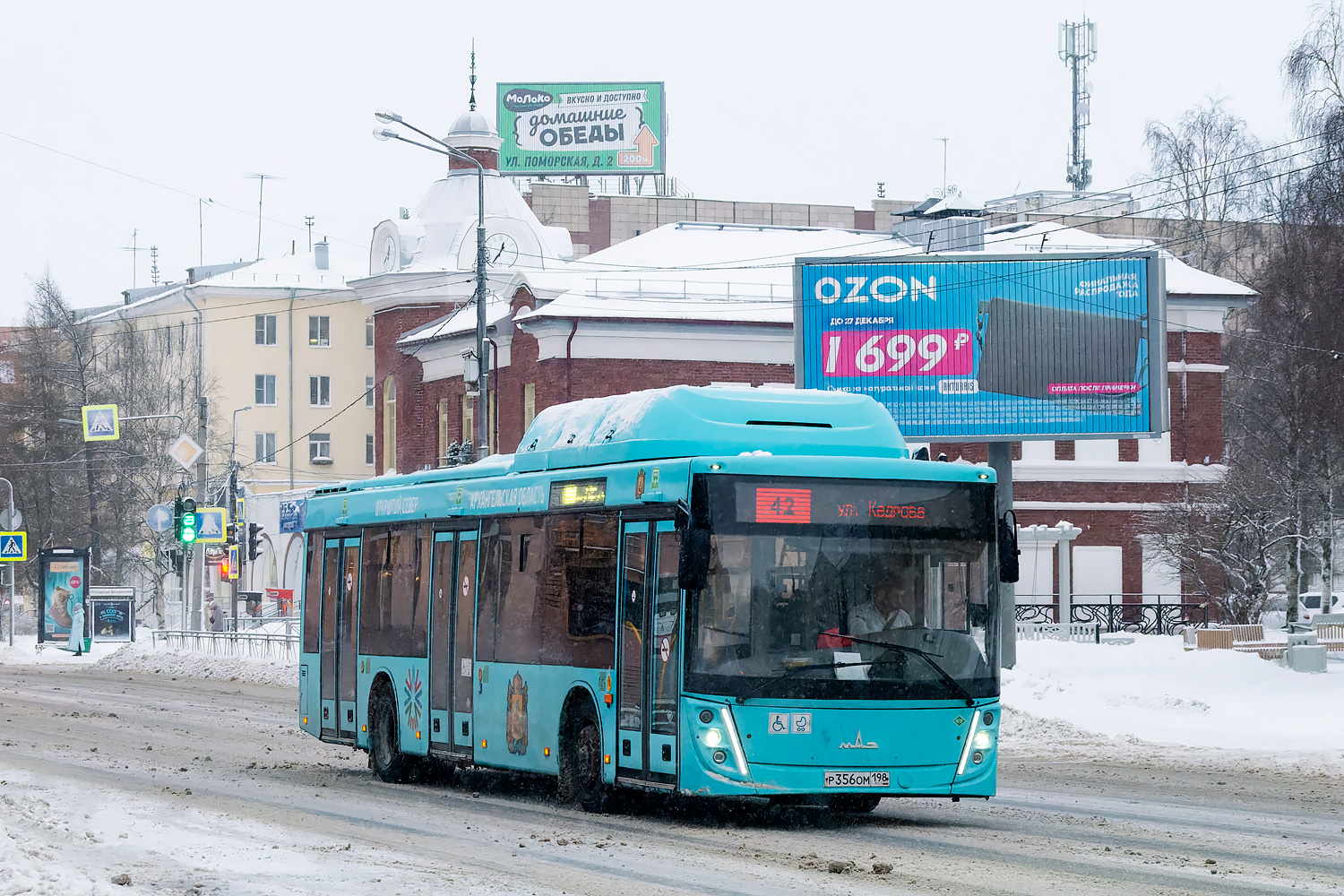 Архангельская область, МАЗ-203.948 № Р 356 ОМ 198