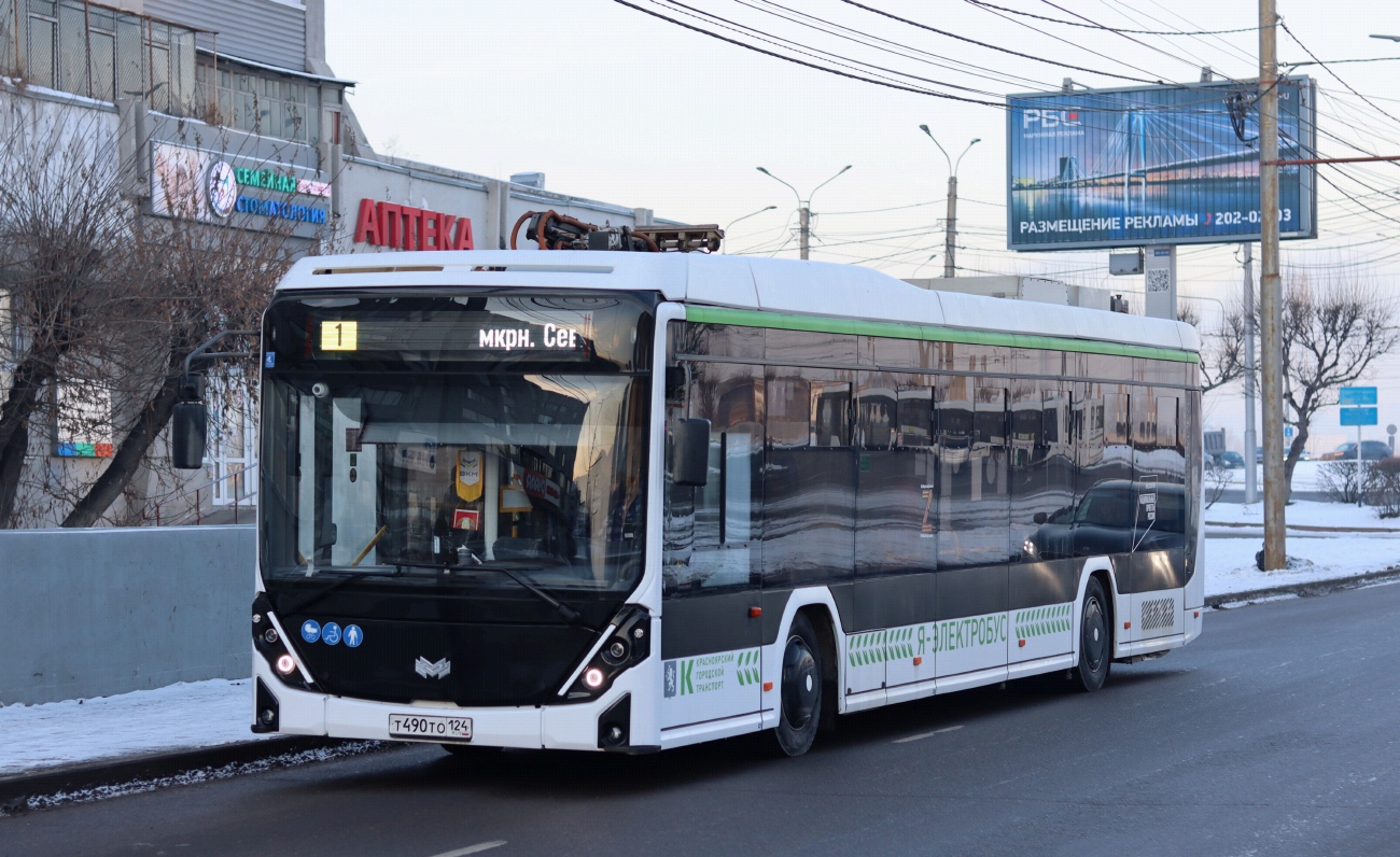 Красноярский край, БКМ E321 "Ольгерд" № Т 490 ТО 124 Красноярский край, БКМ E321 "Ольгерд" № Т 490 ТО 124