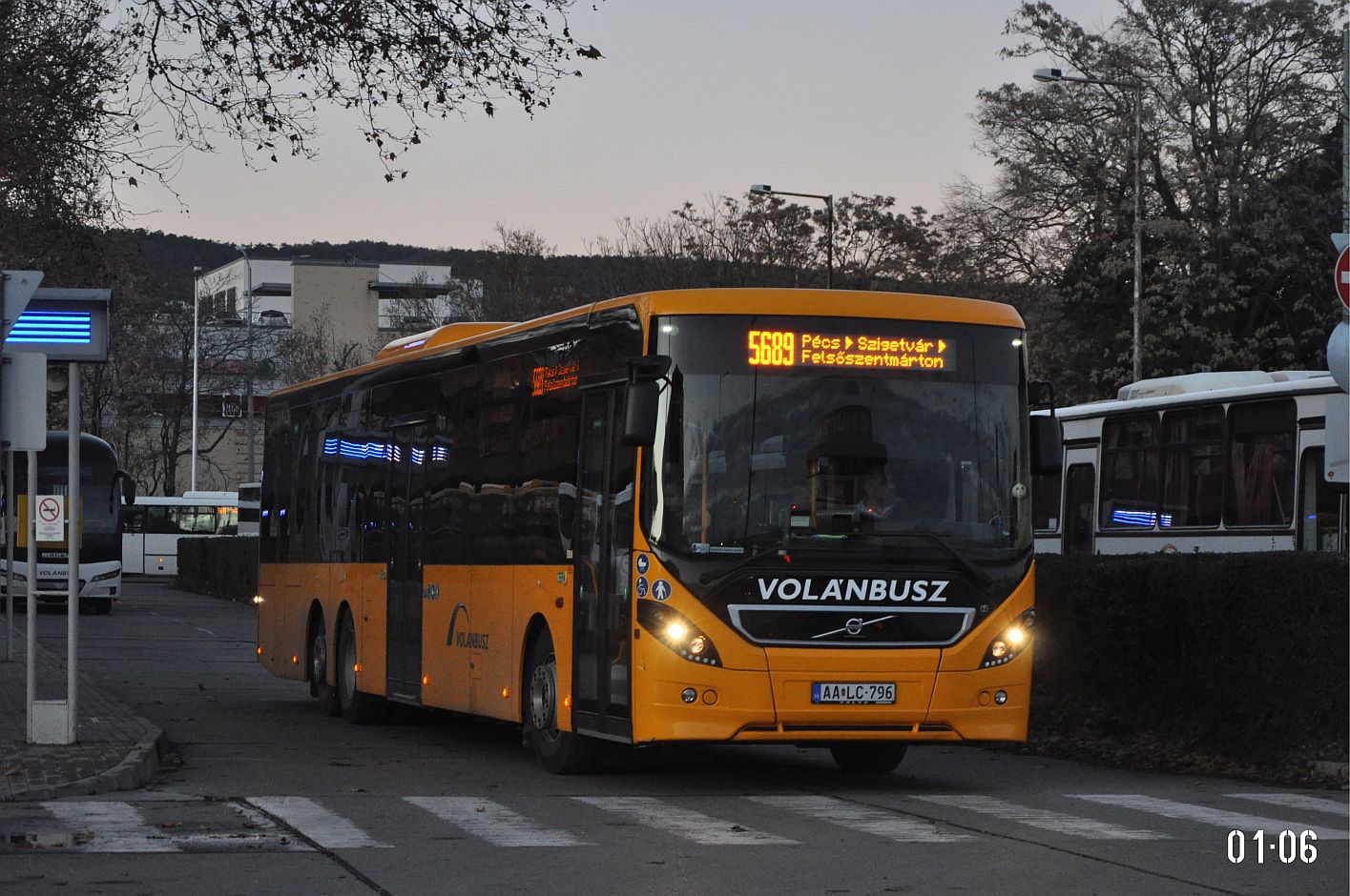 Венгрия, Volvo 8900BLE № AA LC-796