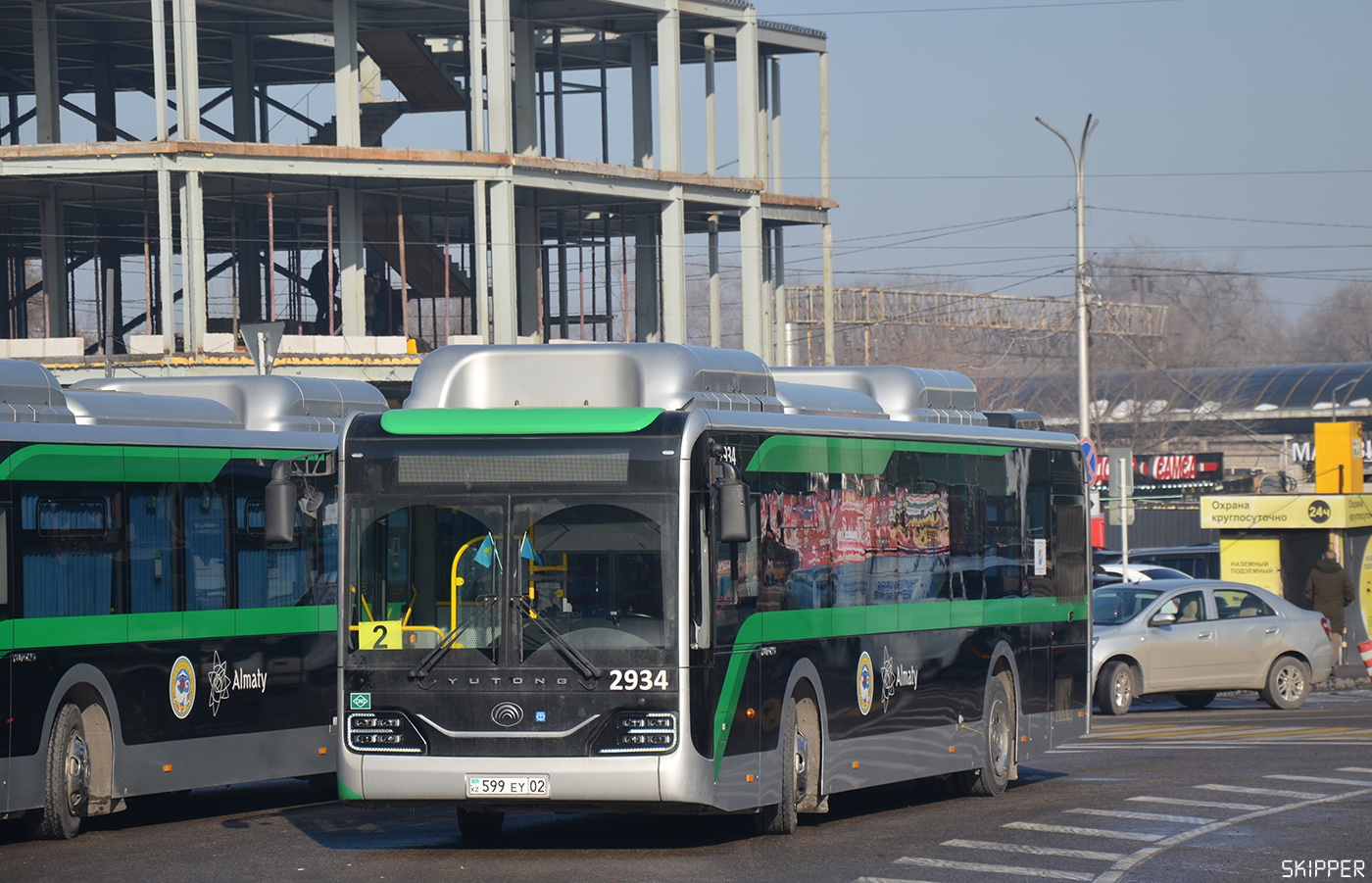 Алматы, Yutong ZK6126HG (QazTehna) № 2934
