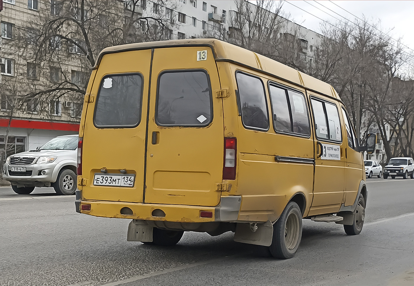Волгоградская область, ГАЗ-322132 (XTH, X96) № Е 393 МТ 134