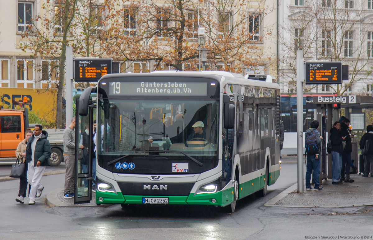 Бавария, MAN 12C Lion's City 12 NL330 EfficientHybrid № N-OV 2352