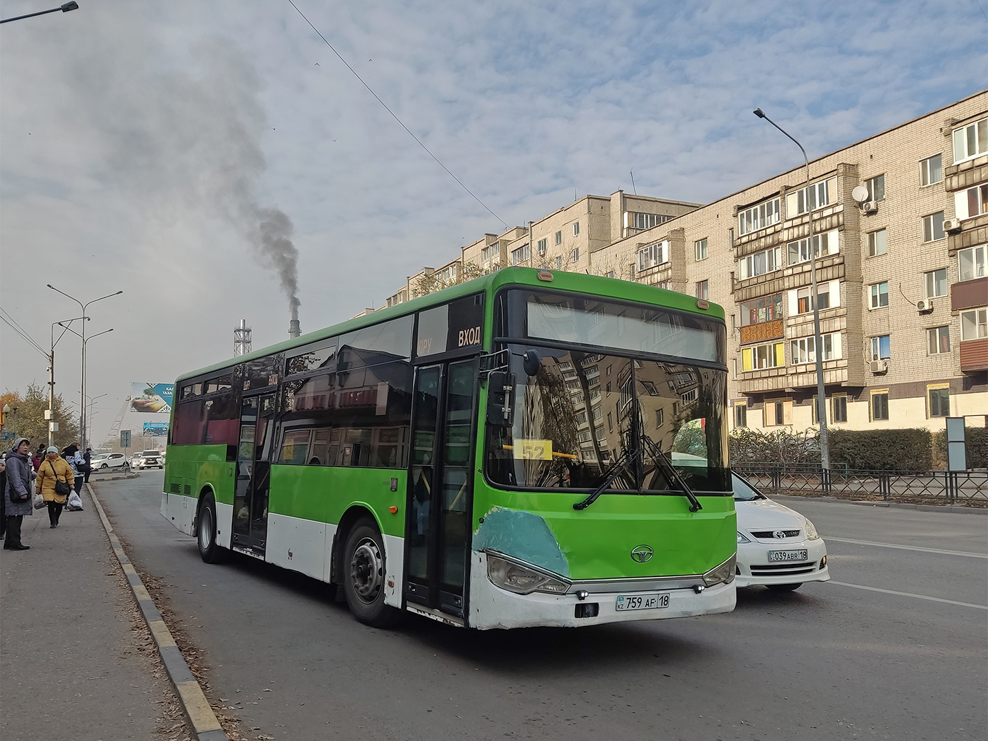 Абайская область, Daewoo BC211MA (СемАЗ) № 759 AF 18