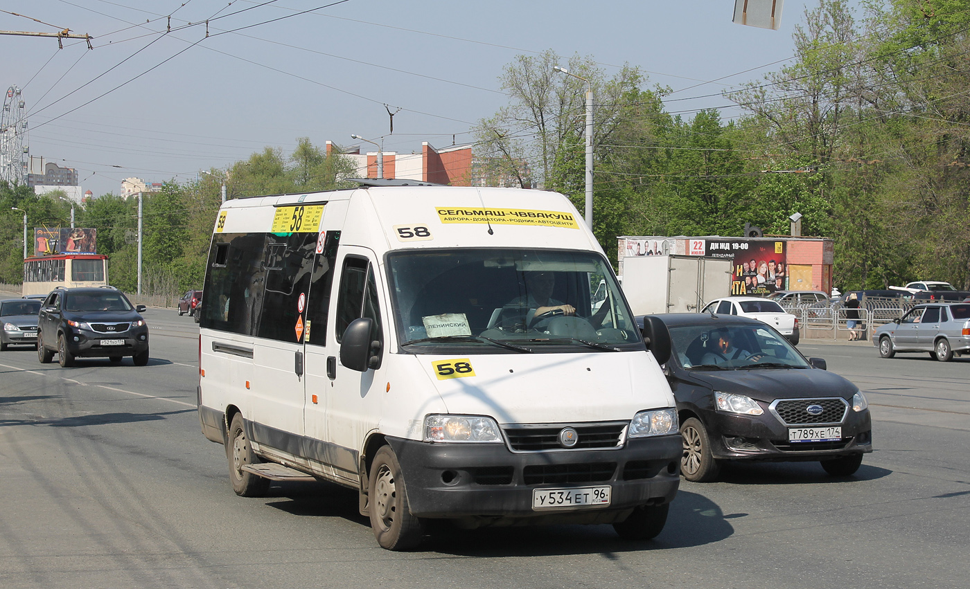 Chelyabinsk region, FIAT Ducato 244 CSMMC-RLL, -RTL # У 534 ЕТ 96