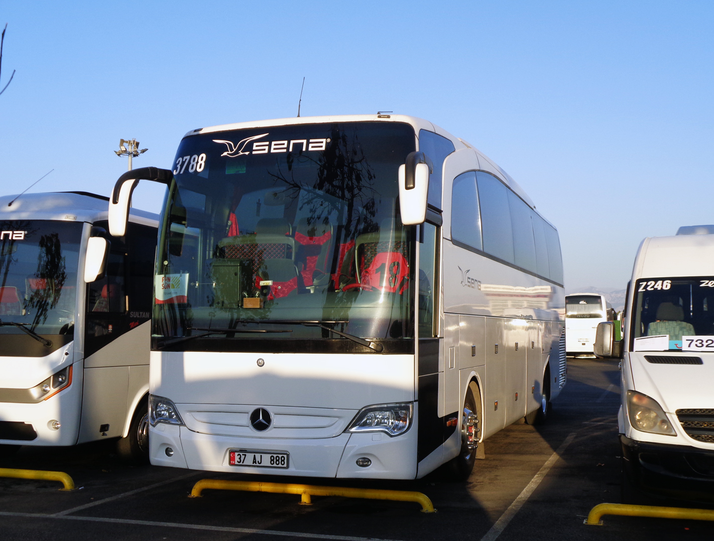 Turkey, Mercedes-Benz Travego II 15SHD facelift # 3788