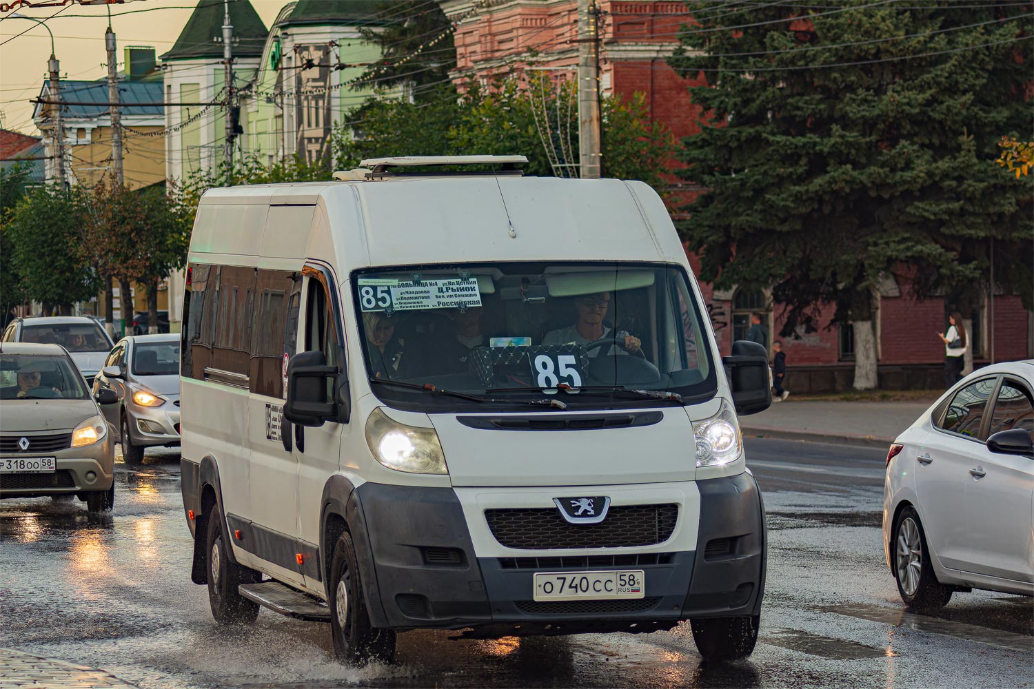 Пензенская область, IRITO Boxer L4H2 (Z8P) № О 740 СС 58