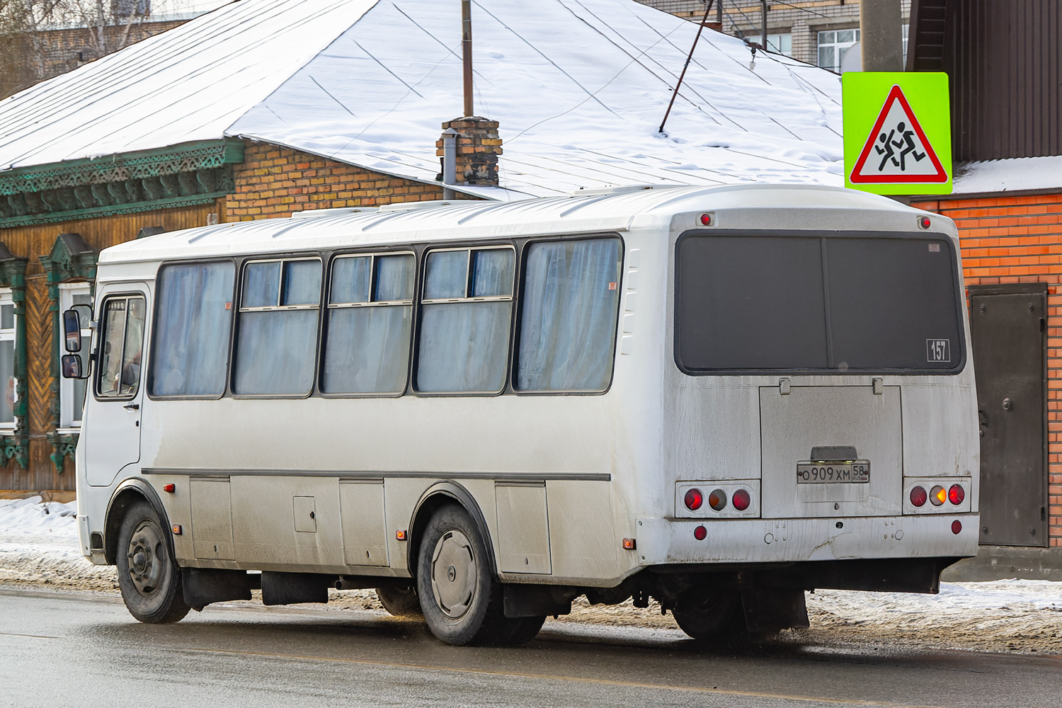 Пензенская область, ПАЗ-4234-04 № О 909 ХМ 58