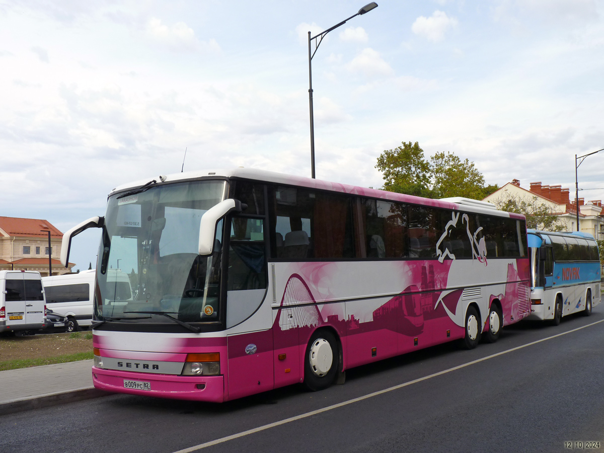 Республика Крым, Setra S317GT-HD № В 009 РС 82; Республика Крым, Neoplan N212H Jetliner № А 478 НХ 82