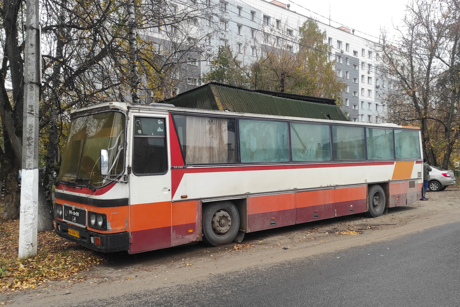 Северная Осетия, MAN 597 SR280 № АВ 494 15