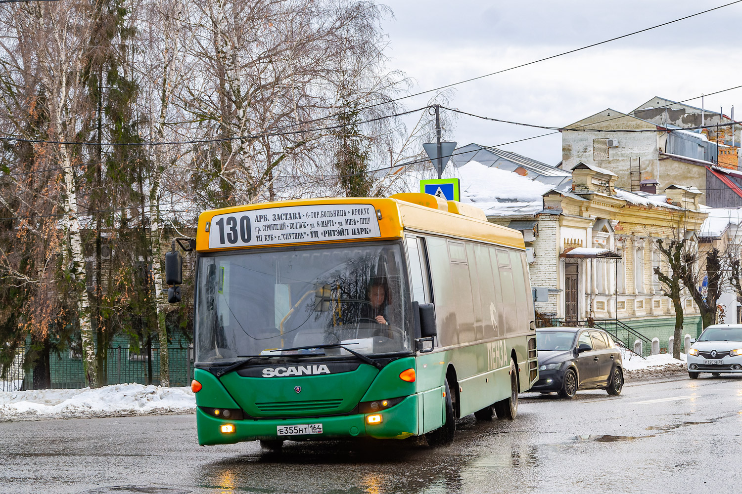 Пензенская область, Scania OmniLink II (Скания-Питер) № Е 355 НТ 164