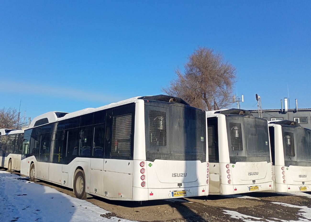 Кыргызстан, Anadolu Isuzu Citiport 12 CNG № 01 989 BJ; Кыргызстан — Новые автобусы