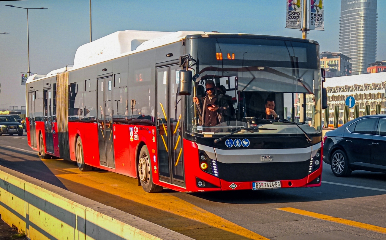 Сербия, BMC Procity II 18LF CNG № 3551