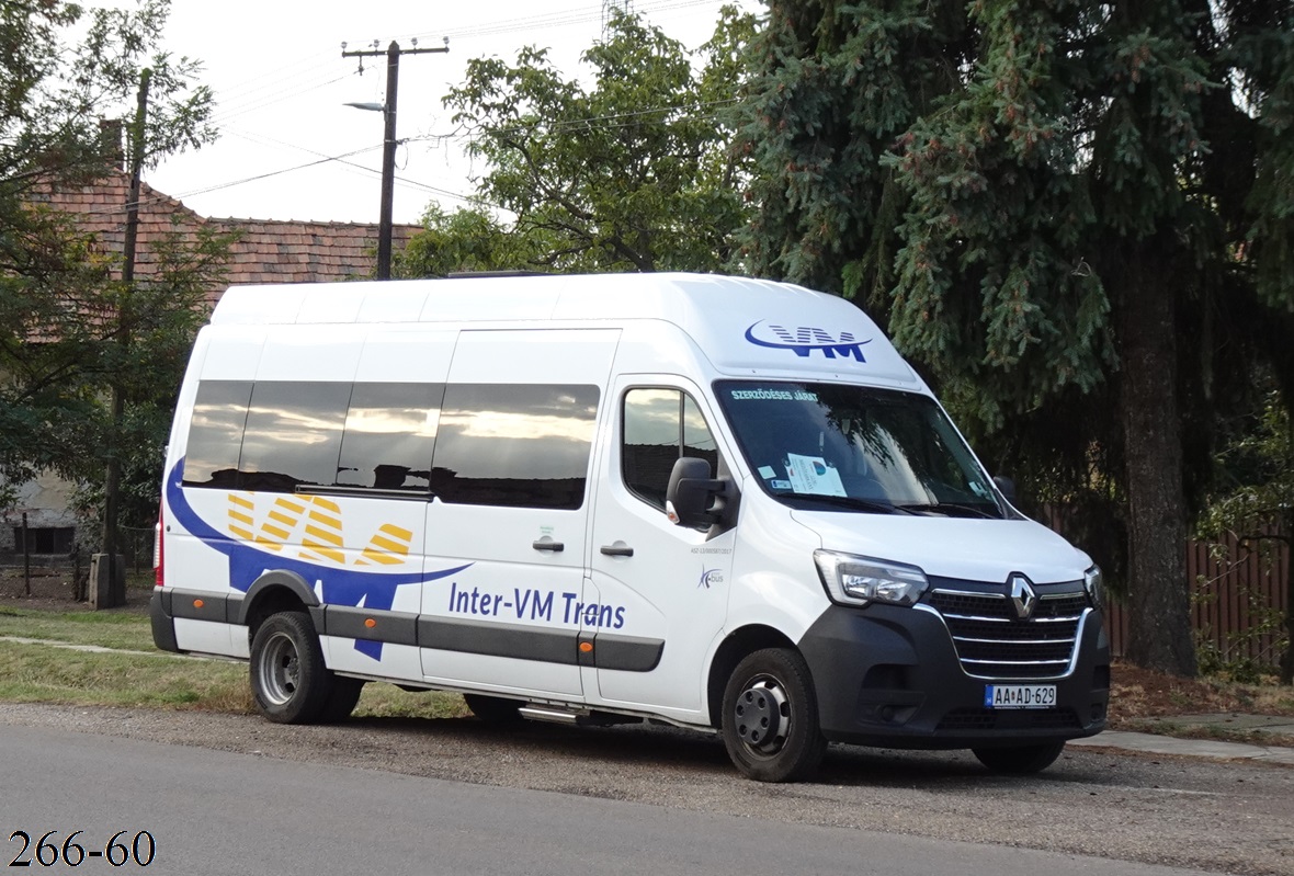 Венгрия, KF Minibus Master Economy L4H3 № AA AD-629