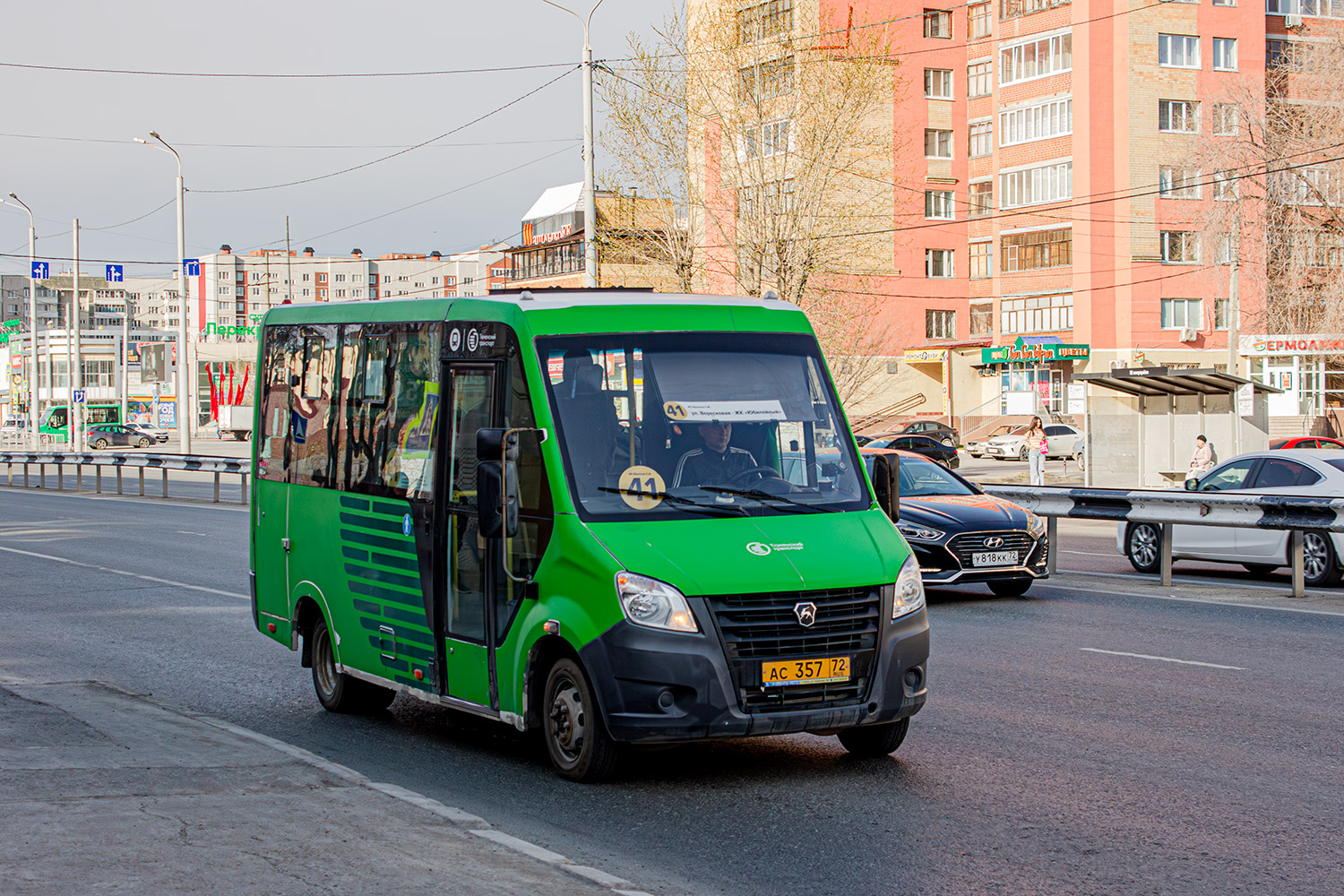 Тюменская область, ГАЗ-A64R45 Next № АС 357 72